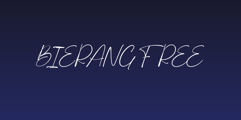 Bierang Free Social Header