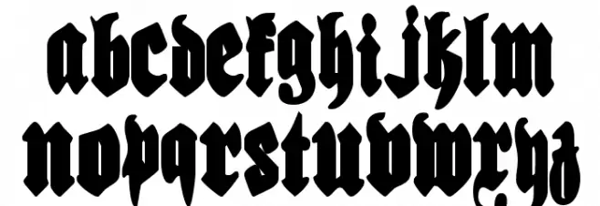 Biergärten Condensed 字体 大写