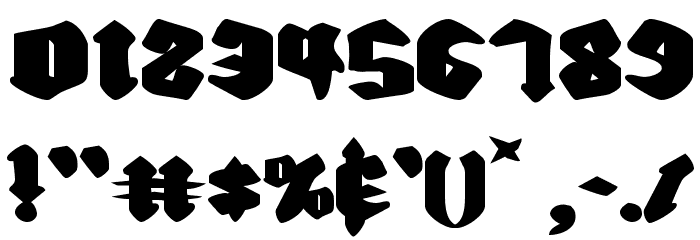 Biergärten Expanded Font OTHER CHARS