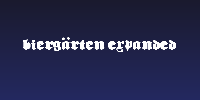 Biergärten Expanded Social Header