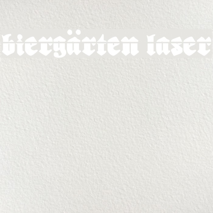 Biergärten Laser फ़ॉन्ट examples