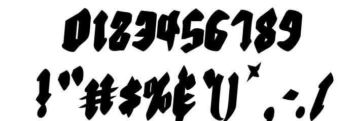 Biergärten Rotalic Condensed Font OTHER CHARS