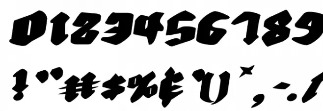 Biergärten Rotalic Expanded Font OTHER CHARS