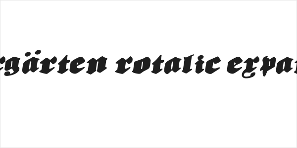 Biergärten Rotalic Expanded Logo