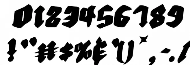 Biergärten Rotalic Font OTHER CHARS