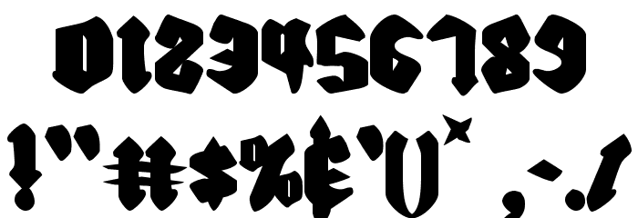 Biergärten Schriftart Anderer Schreiben