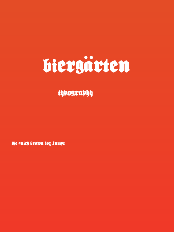 Biergärten Poster
