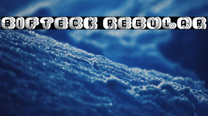 Bifteck Regular Example 1