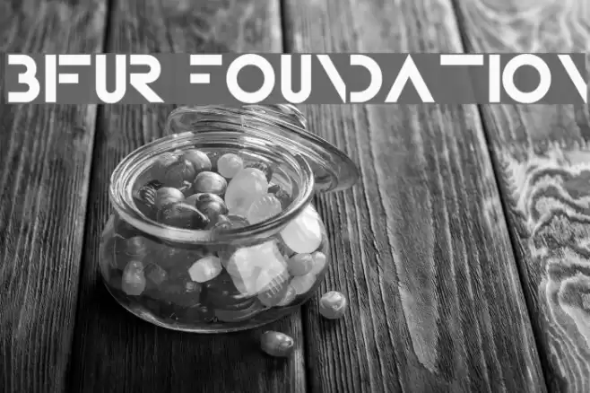 Bifur Foundation Font examples