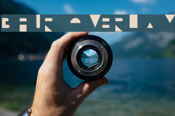 Bifur Overlay Font examples