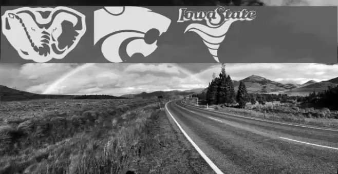 Big-12 Font examples