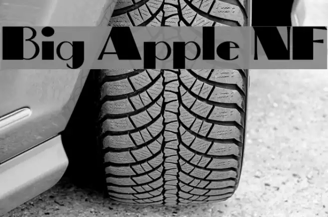 Big Apple NF Font examples