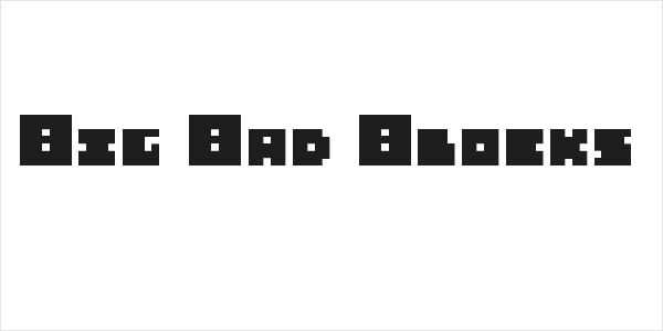 Big Bad Blocks Logo