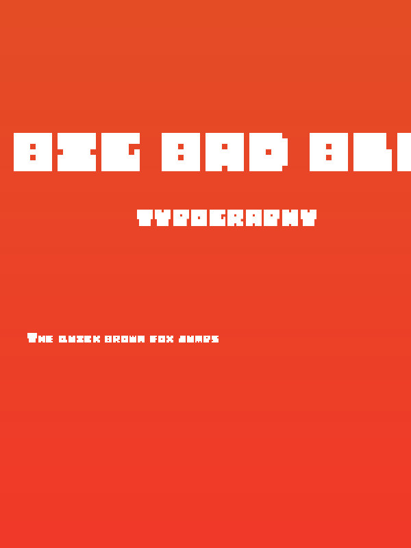 Big Bad Blocks Poster