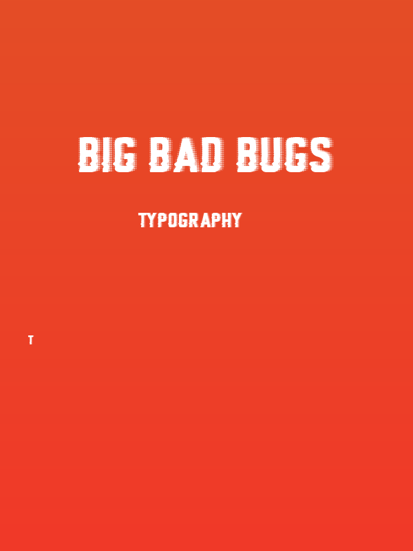 Big Bad Bugs Poster