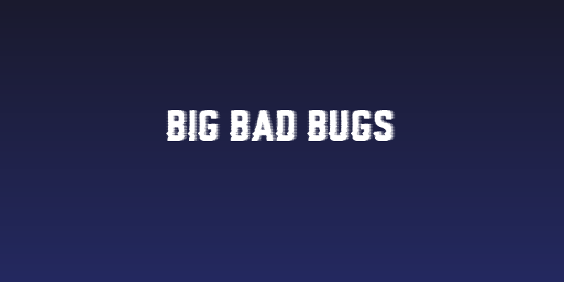 Big Bad Bugs Social Header