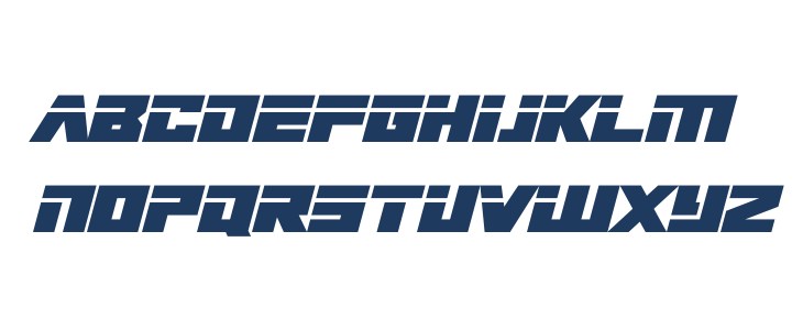 Big Bad Robot Italic Lowercase