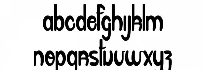 Big Bang Comix Schriftart Kleinbuchstaben