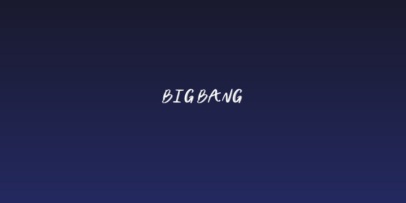 Big Bang Social Header