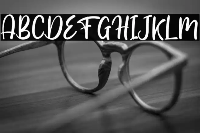 Big Bang! Font examples