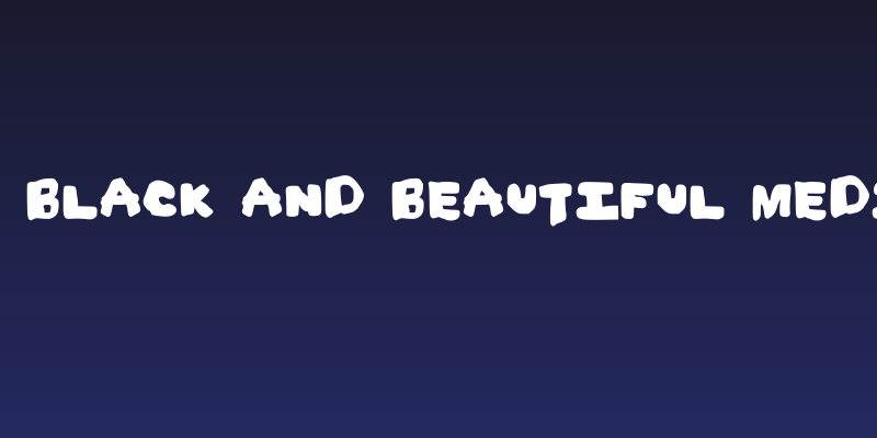 Big Black and Beautiful Medium Social Header