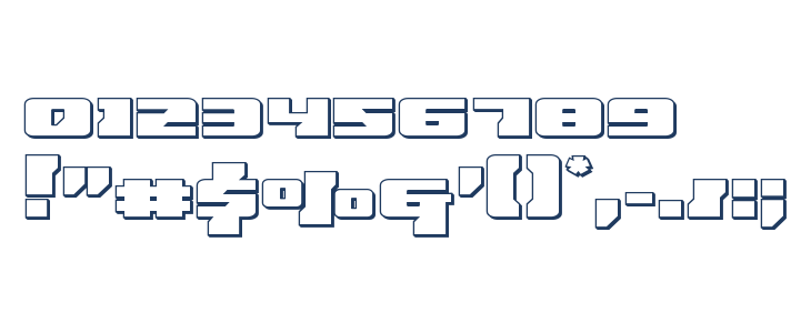 Big Blue Bug 3D Other Characters