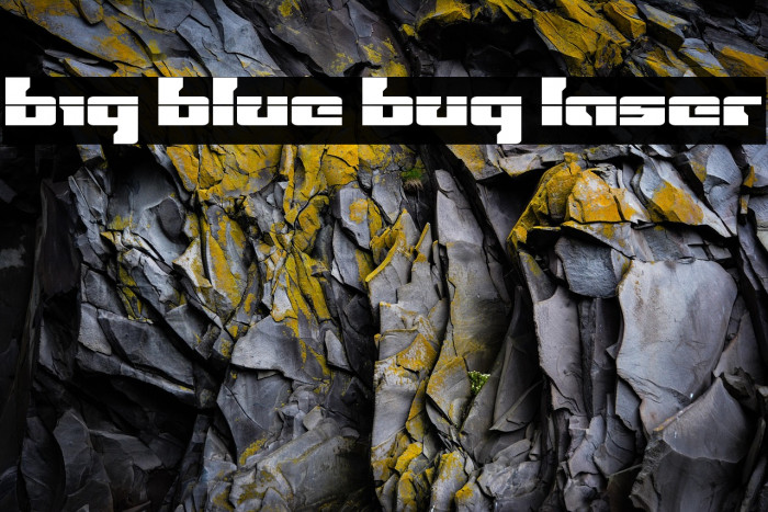 Big Blue Bug Laser Example 3