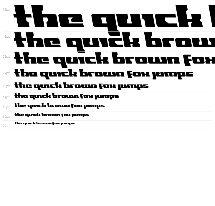 Big Blue Bug Semi-Leftalic Waterfall