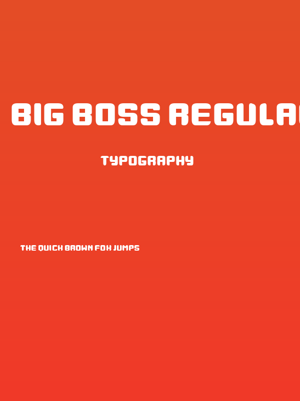 Big Boss Regular Poster