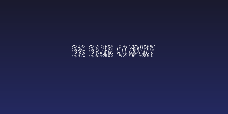 Big Brain Company Social Header