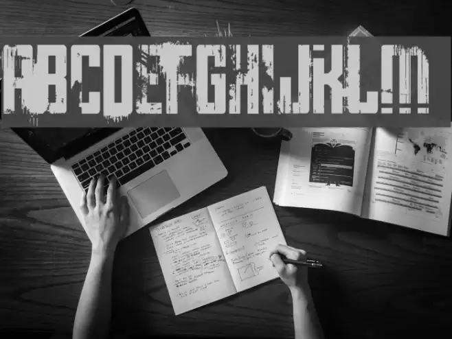 Big Bro's Watch Font examples