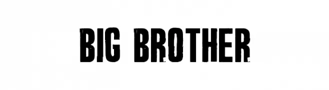 Big Brother  les polices de caractères gratuit tlcharger
