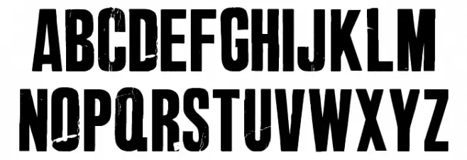 Big Brother Шрифта ВЕРХНИЙ