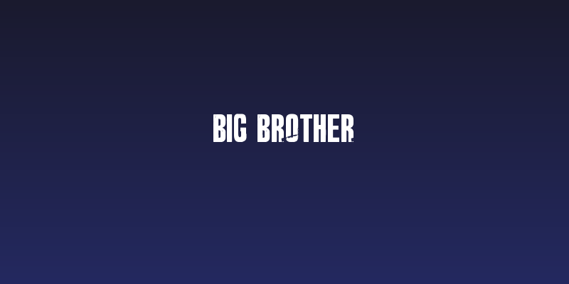 Big Brother Social Header