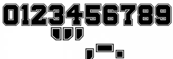 Big Campus Font OTHER CHARS