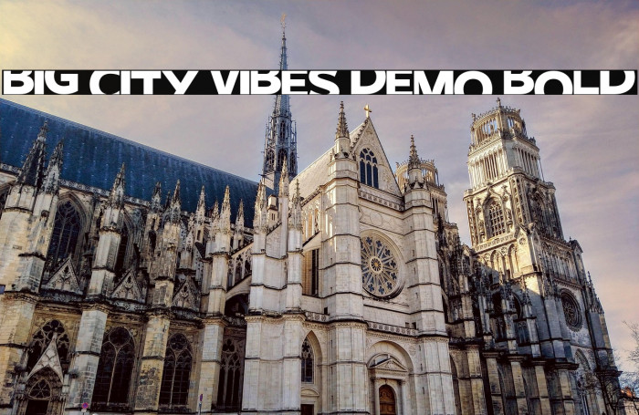 Big City Vibes Demo Bold Example 3