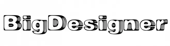 Big Designer  Fuentes Gratis Descargar