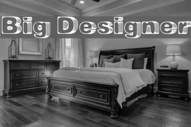Big Designer Font examples