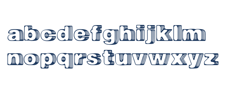 Big Designer Lowercase