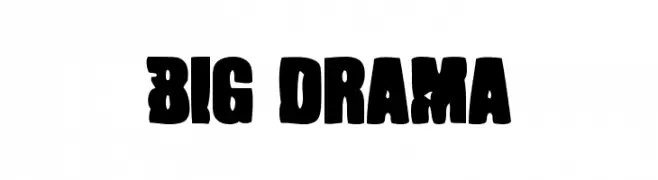 Big Drama  baixar fontes gratis