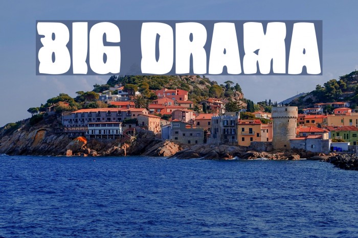 Big Drama Font examples