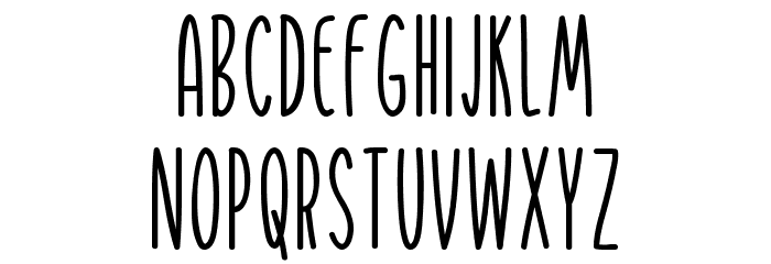 Big Dreamer Font LOWERCASE