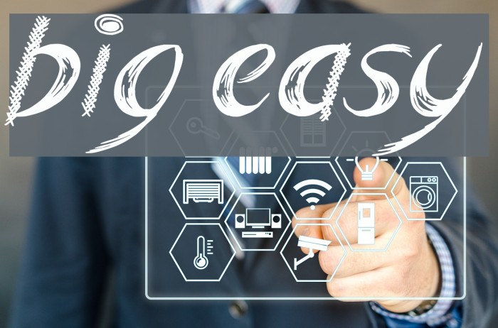 Big Easy Шрифта examples