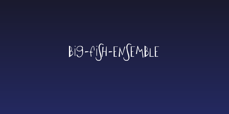 Big-Fish-Ensemble Social Header