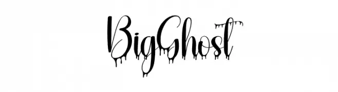 Big Ghost  Descarca Fonturi Gratis