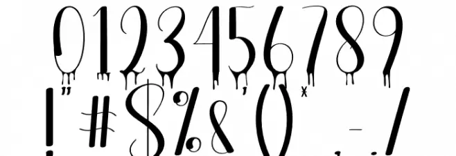 Big Ghost फ़ॉन्ट अन्य घर का काम