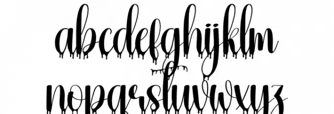 Big Ghost फ़ॉन्ट लोअरकेस