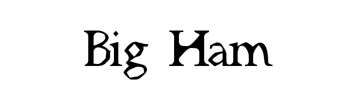 Big Ham Font