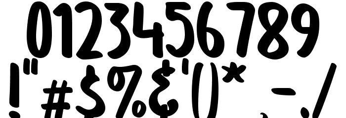 Big Harvest 字体 其它煤焦