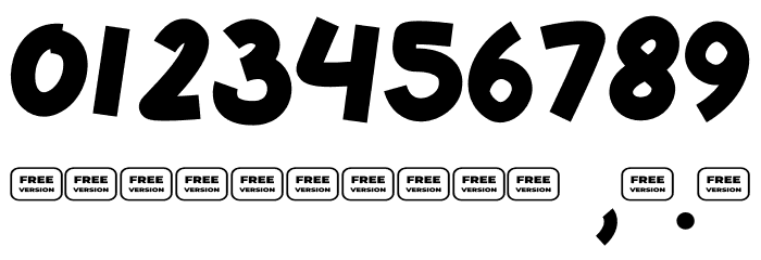 Big Heroes Free Trial Font OTHER CHARS